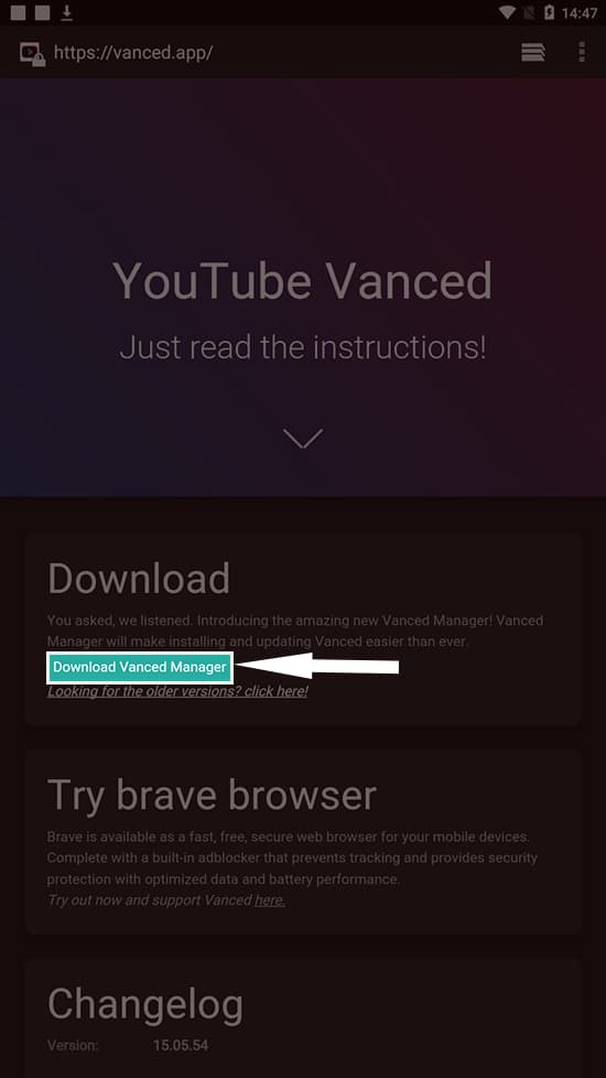 Download Youtube Vanced trên Android