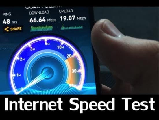Ứng dụng kiểm tra tốc độ mạng Internet Speed Test
