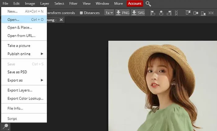 Cách đổi màu nền ảnh trong photoshop