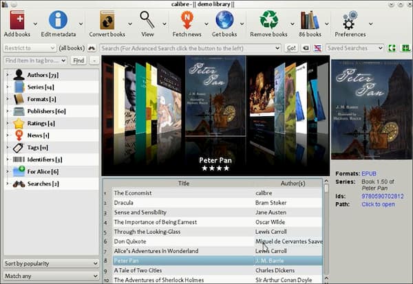  Phần mềm đọc epub trên PC Free EPUB Reader