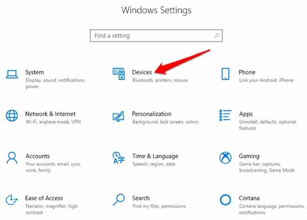 Sử dụng Windows Settings để bật bluetooth cho PC