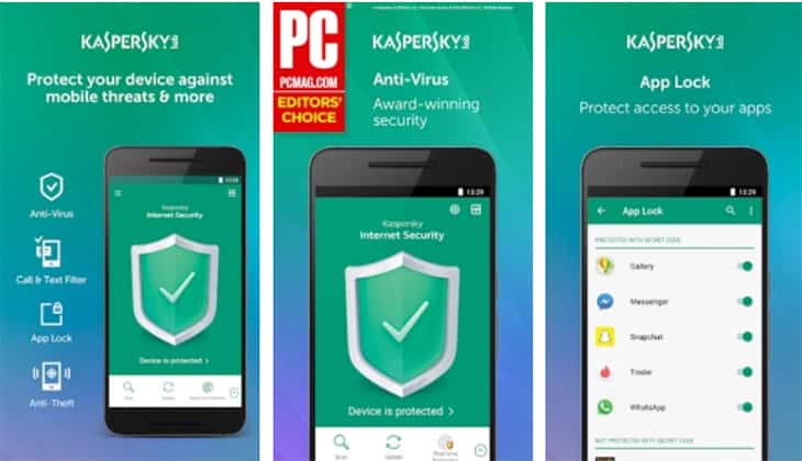 Cách diệt virus Android Kaspersky Internet Security