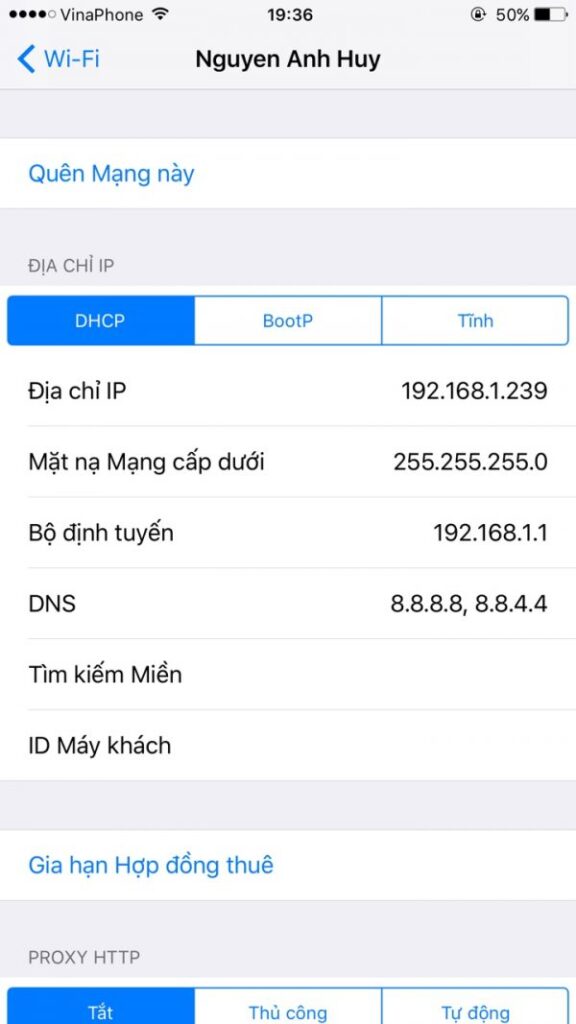 Cách đổi địa chỉ DNS trên Iphone và Ipad nhanh