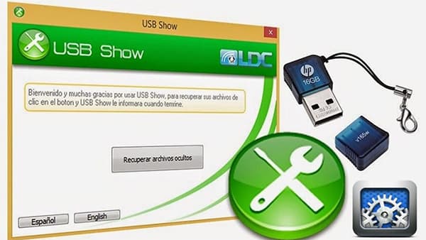 Phần mềm hiện file ẩn USB Show