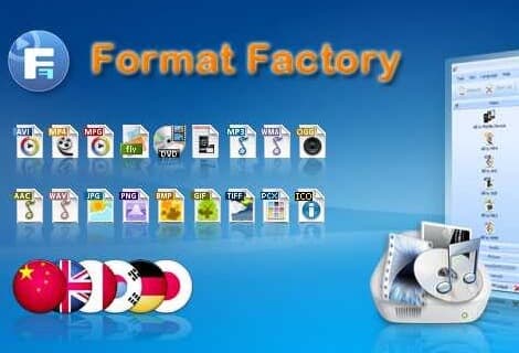 Phần mềm cắt video miễn phí Format Factory