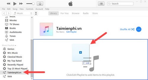 Cách chép nhạc vào iphone bằng itunes