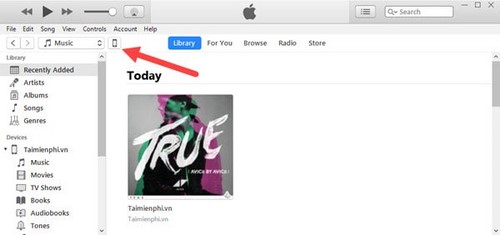 Cách chép nhạc vào iphone bằng itunes