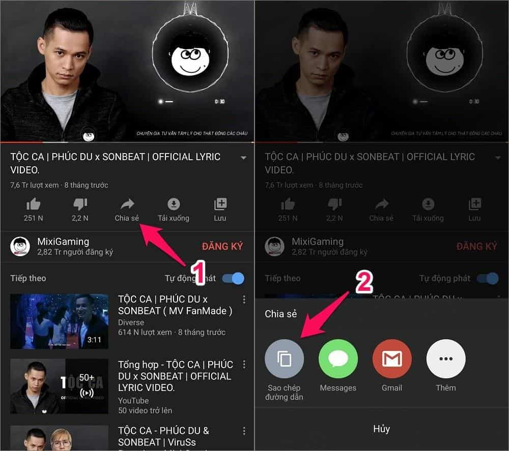 Cách tải nhạc Youtube về iphone