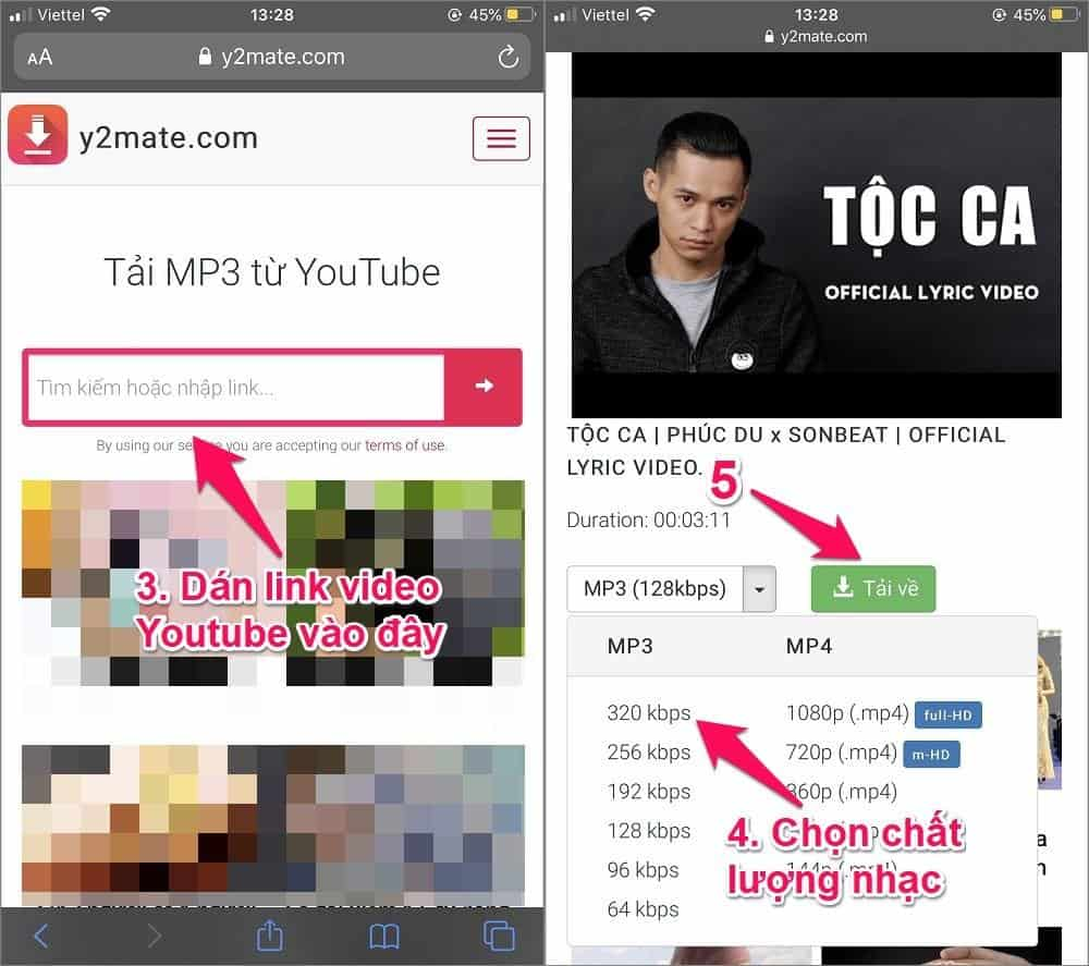 Cách tải nhạc Youtube về iphone nhanh