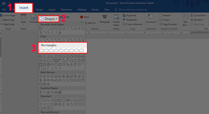 cách tạo khung trong word 2013