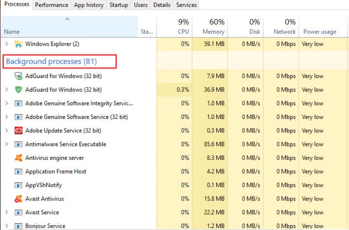 Dùng Task Manager để tắt các ứng dụng chạy ngầm trong Windows 10 - Ảnh 7