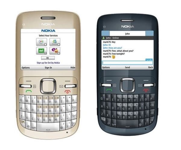 Điện thoại bàn phím Nokia C300 