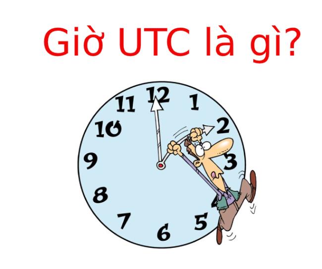 Giờ UTC là gì?