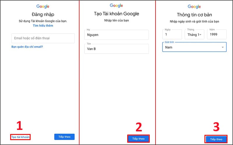 đăng ký gmail - 5