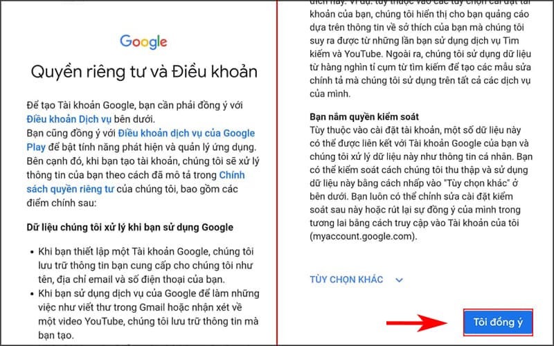 đăng ký gmail - 6