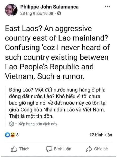 Đông Lào là gì? Đông Lào là nước nào? Bật mode Đông Lào là gì? 