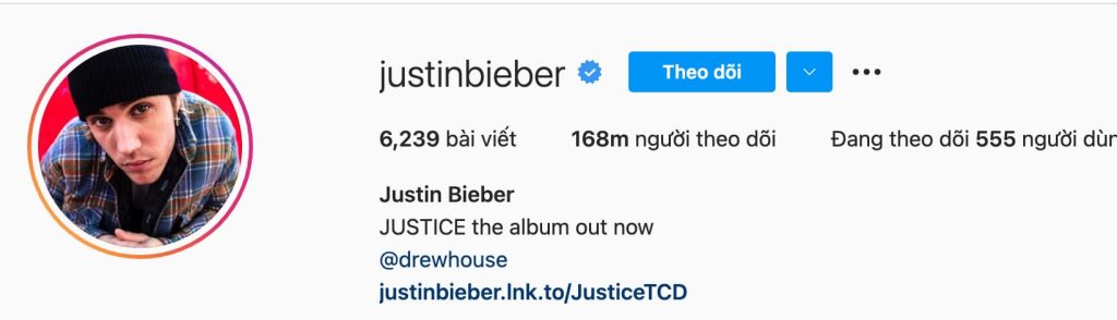 Tài khoản Instagram của Justin Bieber - ảnh 11