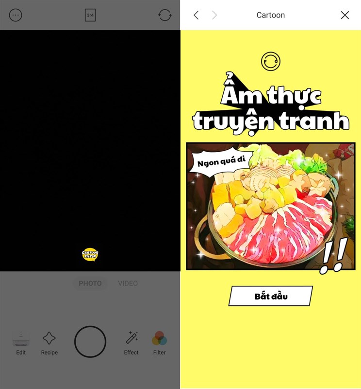 app chuyển ảnh thành tranh vẽ - Foodie