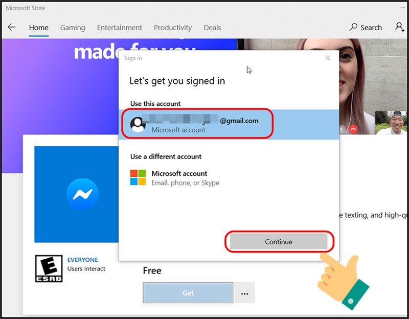 Hướng dẫn tải messenger cho máy tính Windows