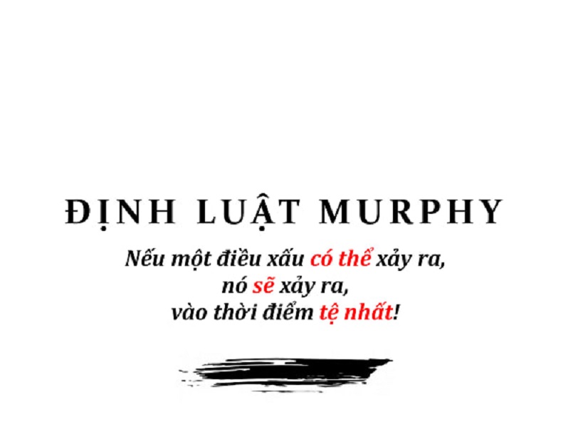 Định luật Murphy trong kinh doanh