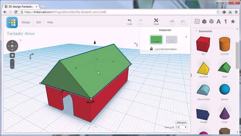 Phần mềm vẽ 3D miễn phí Tinker CAD