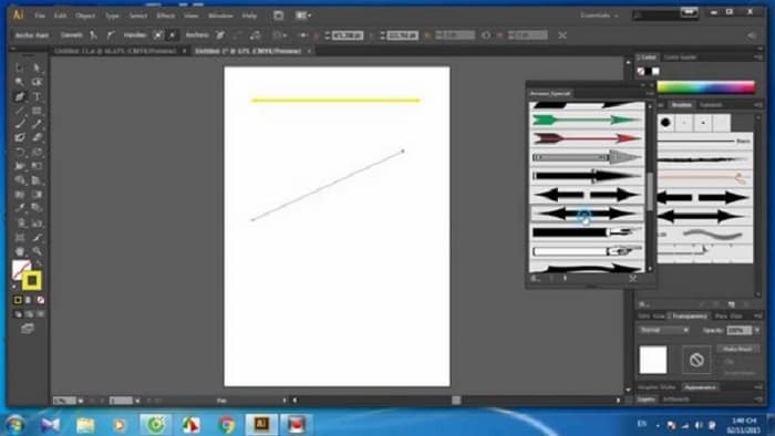 Lệnh Spline vẽ mũi tên trong CAD